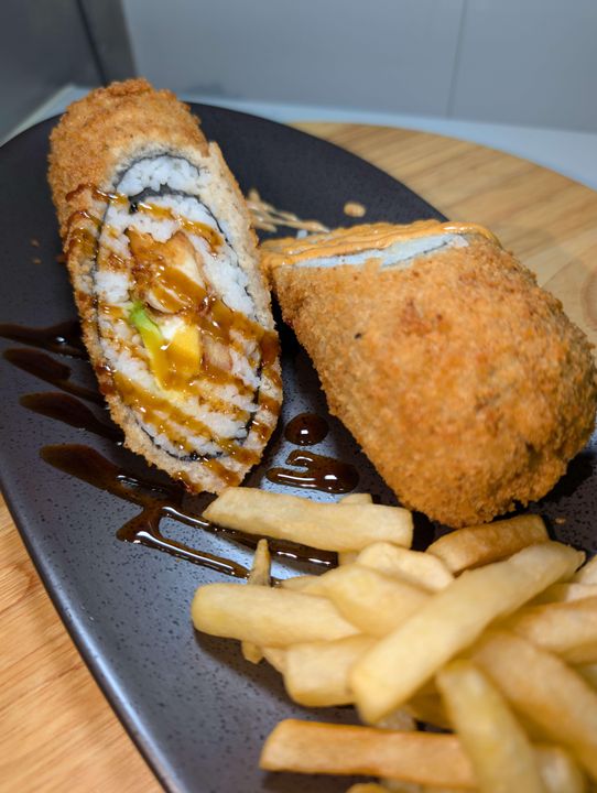 🍗 Chicken Sushi Burrito