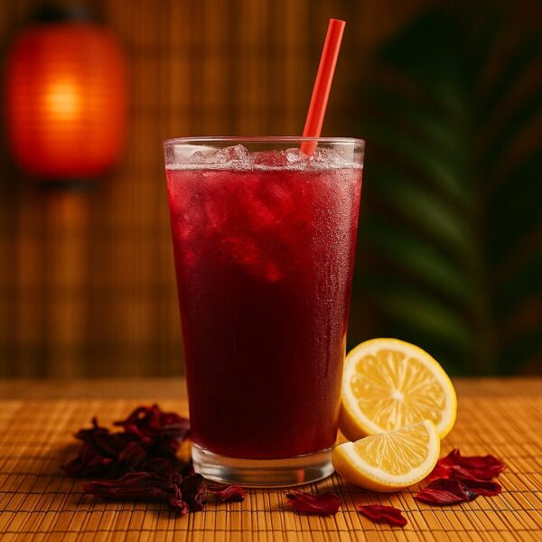 Jamaican Hibiscus Lemonade